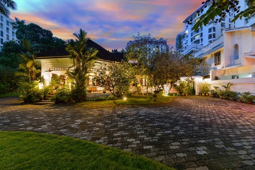 Façade View of Best Vila in Thiruvananthapuram - Ambika Vila, Thiruvananthapuram