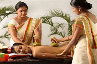 Ayurvedic Spa Experience - Varkala Traditional Ayurvedic massage at a spa in Janardhanapuram, offering a rejuvenating experience with skilled therapists and natural treatments.