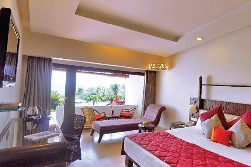 Deluxe Room with Sea View & Balcony at Gateway Varkala - IHCL SeleQtions
