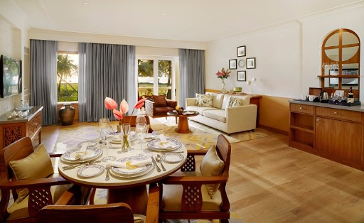 Luxury Suite Living Room - Taj Exotica Resort & Spa, Goa Luxury Suite Living Room at Taj Exotica Resort & Spa, Goa