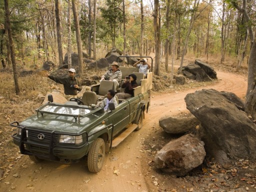 Safari Vehicles at Baghvan