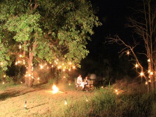 Romantic Private Dining at Baghvan - Pench National Park A Taj Safari Lodge Romantic Private Dining at Baghvan - Pench National Park A Taj Safari Lodge
