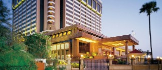 View of Taj Lands End Mumbai in Evening