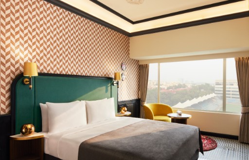 Deluxe Hotel Room in New Delhi at The Connaught, New Delhi - IHCL SeleQtions

