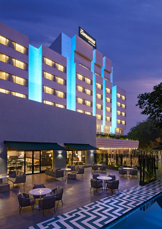 Facade of Best Hotel in Connaught Place, The Connaught, New Delhi - IHCL SeleQtions