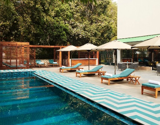Pool Area at The Connaught, New Delhi - IHCL SeleQtions
