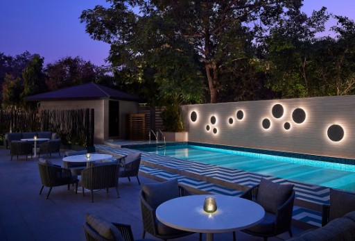 Poolside Dining Area at The Connaught, New Delhi - IHCL SeleQtions