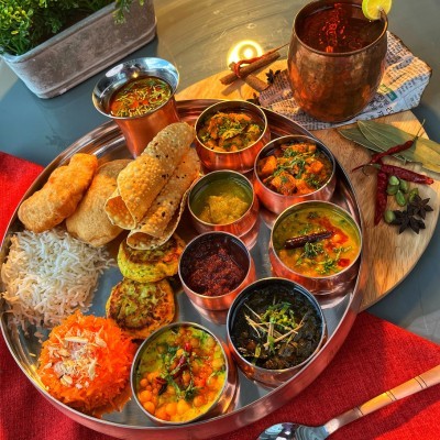 IHCL Experiences - Himachali Dham Thali alternate text for image