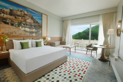 Raajsa Kumbhalgarh – Modern Hotel Room Deluxe Allure Suite at hotel near Kumbhalgarh