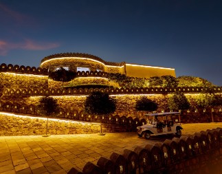 A Glimpse of Royal Splendor - Raajsa Kumbhalgarh Night View of Raajsa Kumbhalgarh – IHCL SeleQtions