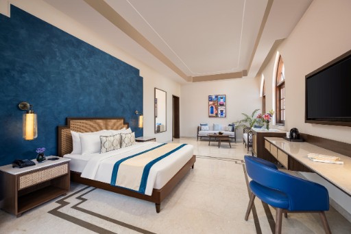 SeleQtions Suite - The Yellow House Goa SeleQtions suite at The Yellow House, Goa, featuring spacious interiors and elegant furnishings for guests seeking luxury accommodations in Anjuna Beach.