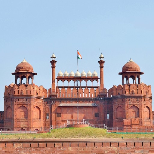 The Red Fort in New Delhi