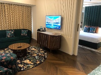Hotel Room Living Area at Blue Diamond, Pune-IHCL SeleQtions