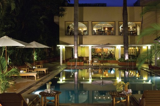 Dining Under the Stars at Blue Diamond, Pune Romantic dining setup under the stars at Blue Diamond, Pune, perfect for a special evening at a restaurant in Koregaon Park