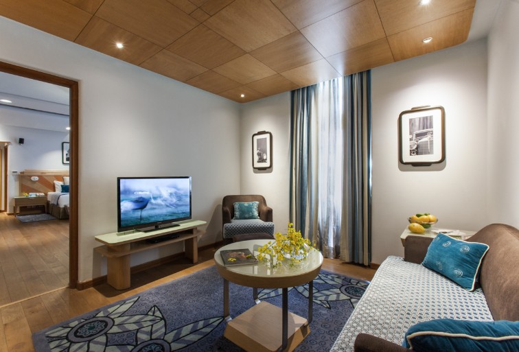 Deluxe Suite Living Room at Ambassador, New Delhi-IHCL SeleQtions