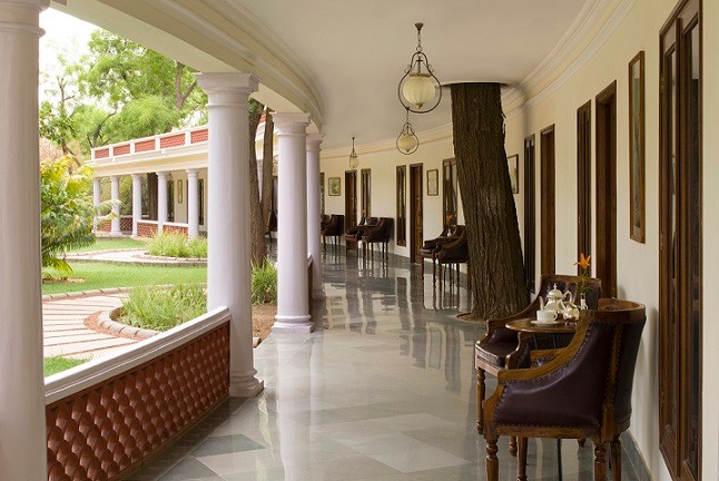 hotel corridor Sawai Madhopur Lodge - IHCL SeleQtions