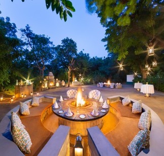 BBQ Area Sawai Madhopur Lodge - IHCL SeleQtions BBQ Sawai Madhopur Lodge - IHCL SeleQtions