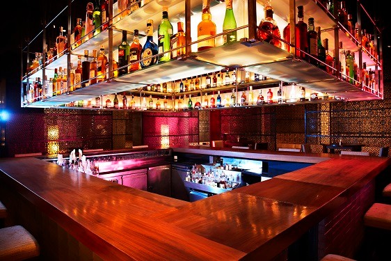 Wink Bar Interior at President Mumbai Interior of Wink bar at President Mumbai, IHCL SeleQtions, featuring modern decor and a vibrant ambiance in Mumbai.