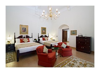 Best Twin Bed Garden View Room Sawai Madhopur Lodge - IHCL SeleQtions Twin Bed Garden View Room Sawai Madhopur Lodge - IHCL SeleQtions